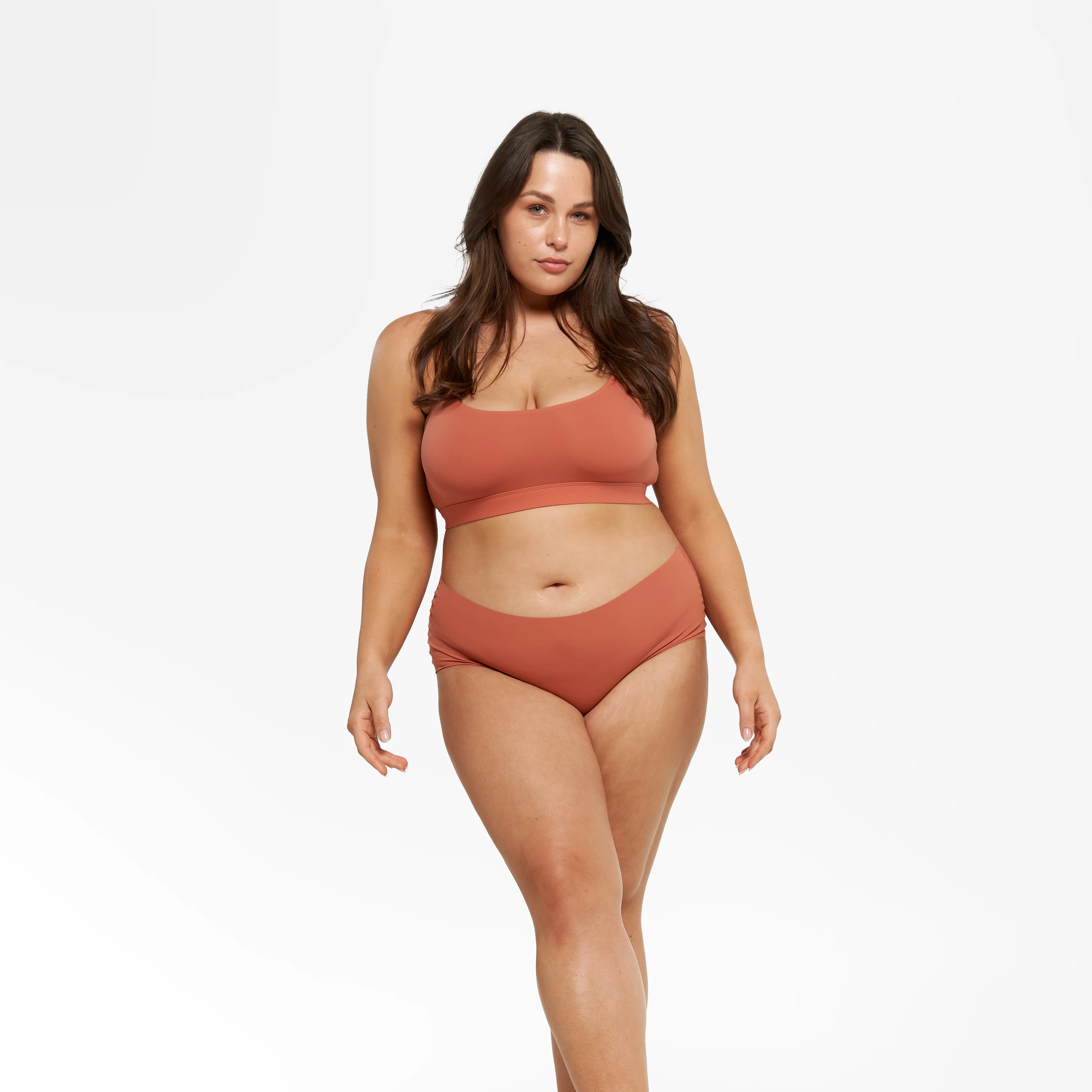 High-Rise Bikini Brief - Seamless Ultrasmooth 2.0 - Spice - Image 3