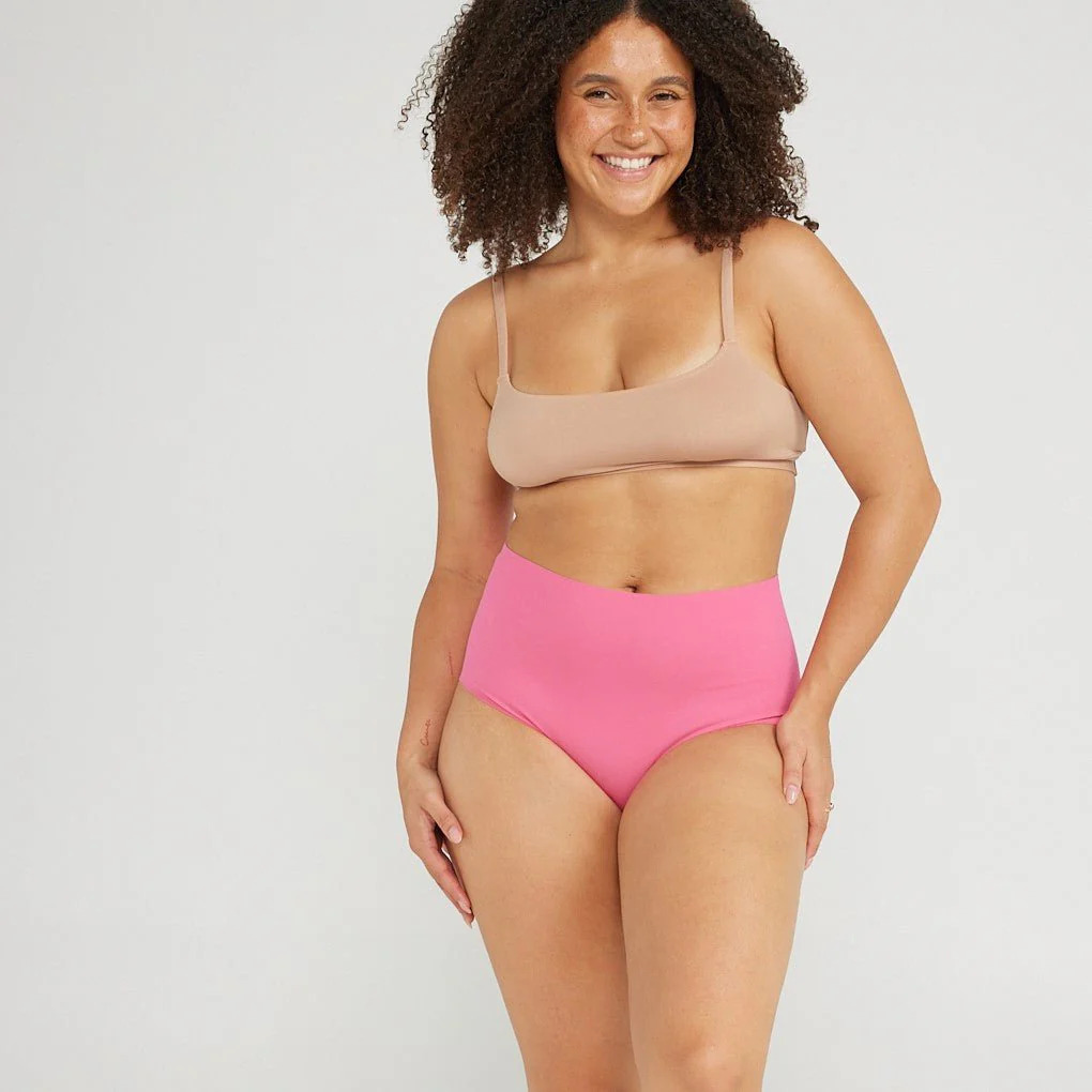 High-Rise Bikini - Seamless Cotton - Confetti - Image 3