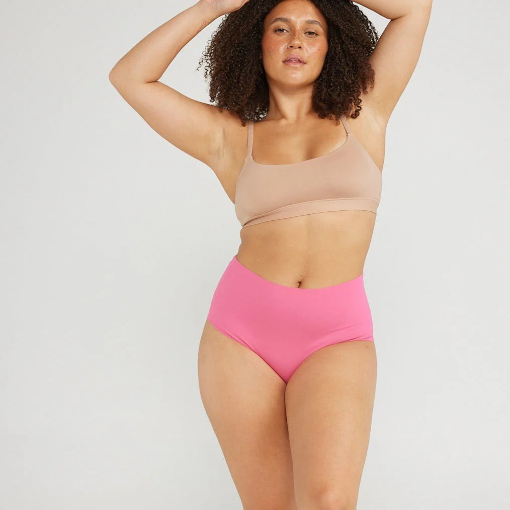High-Rise Bikini - Seamless Cotton - Confetti - Image 4