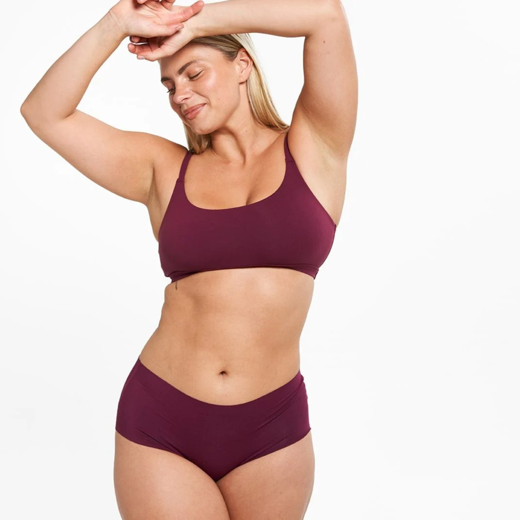 High-Rise Bikini - Seamless Eco 2.0 - Shiraz - Image 3