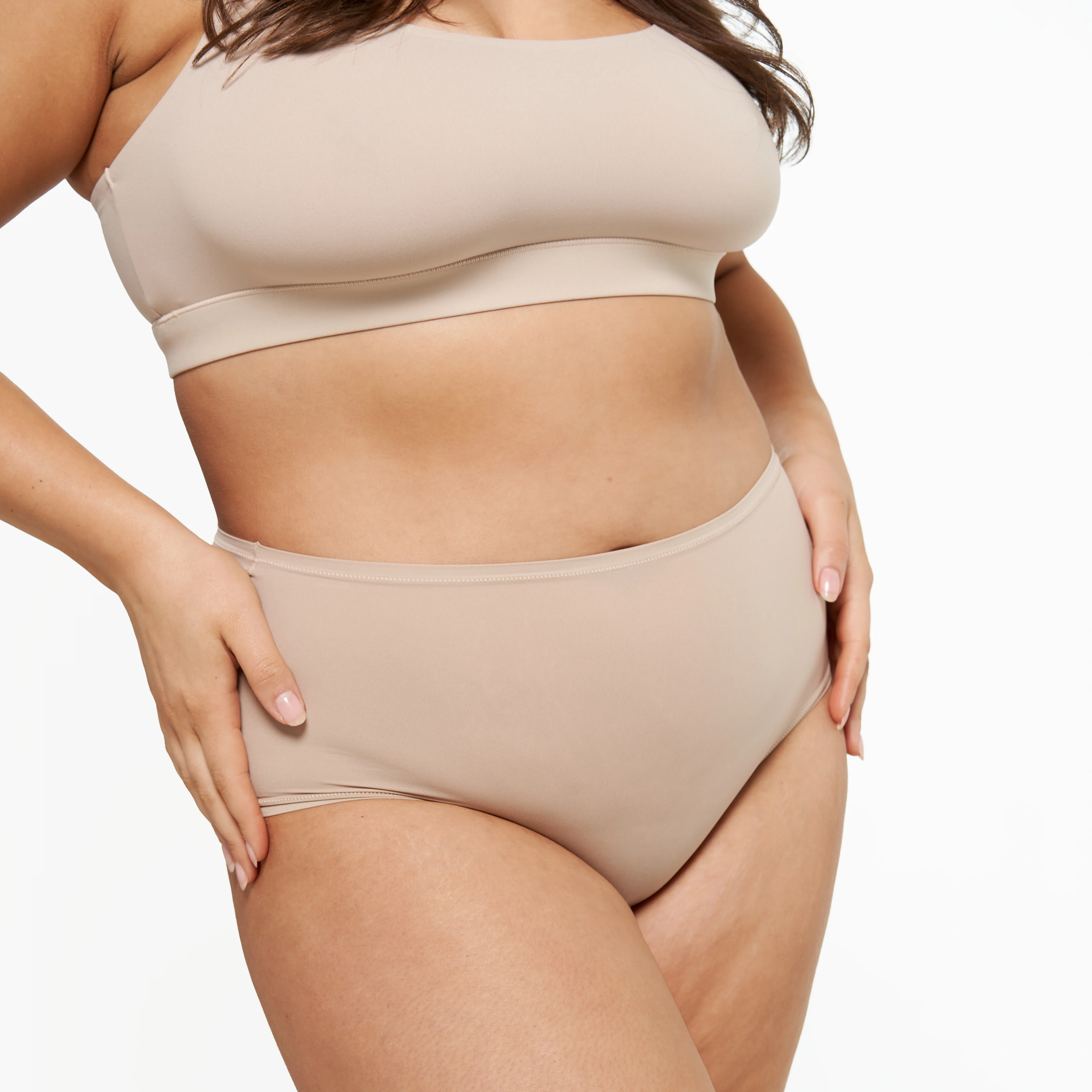 High-Rise Bikini - Super Stretch 2.0 - Latte - Image 3