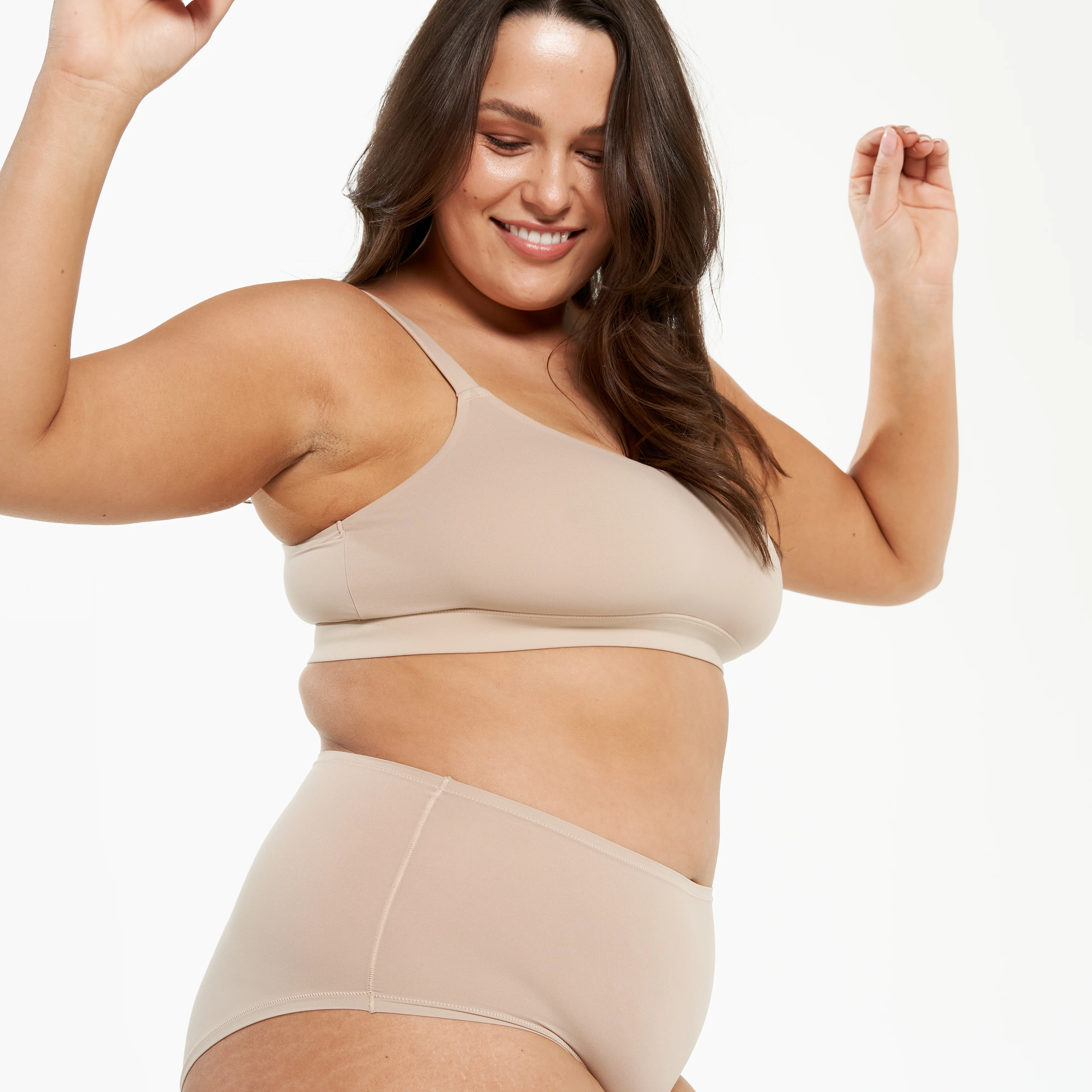 High-Rise Bikini - Super Stretch 2.0 - Latte - Image 4