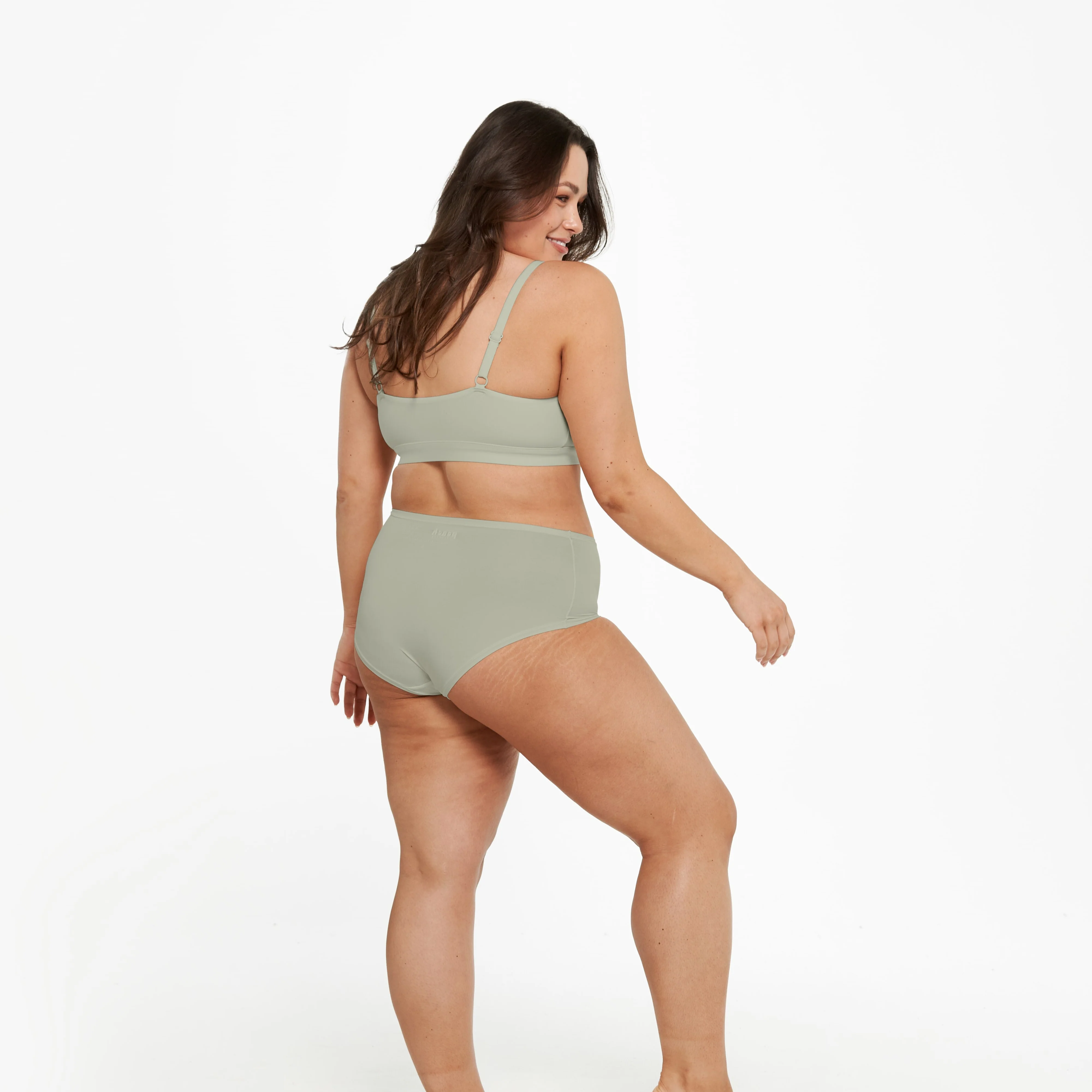 High-Rise Bikini - Super Stretch 2.0 - Moss - Image 3