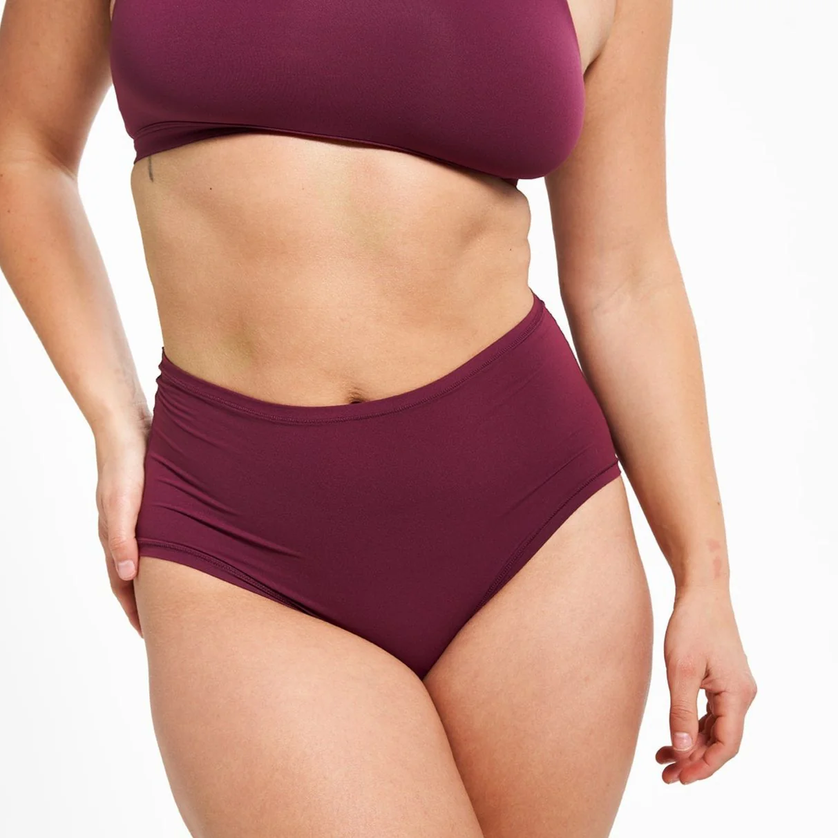 High-Rise Bikini - Super Stretch 2.0 - Shiraz - Image 5