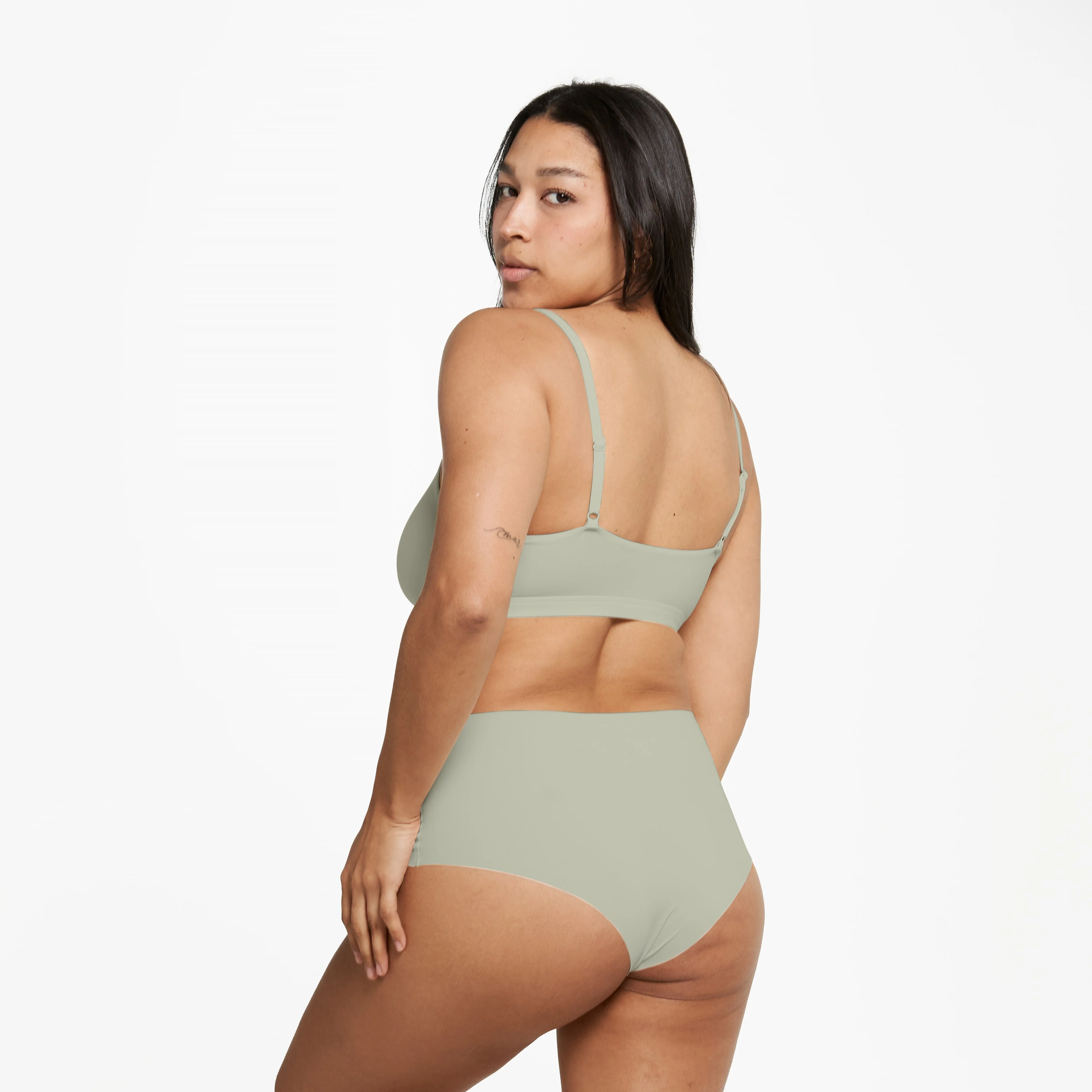 High-Rise Cheeky - Seamless Ultrasmooth 2.0 - Moss - Image 3