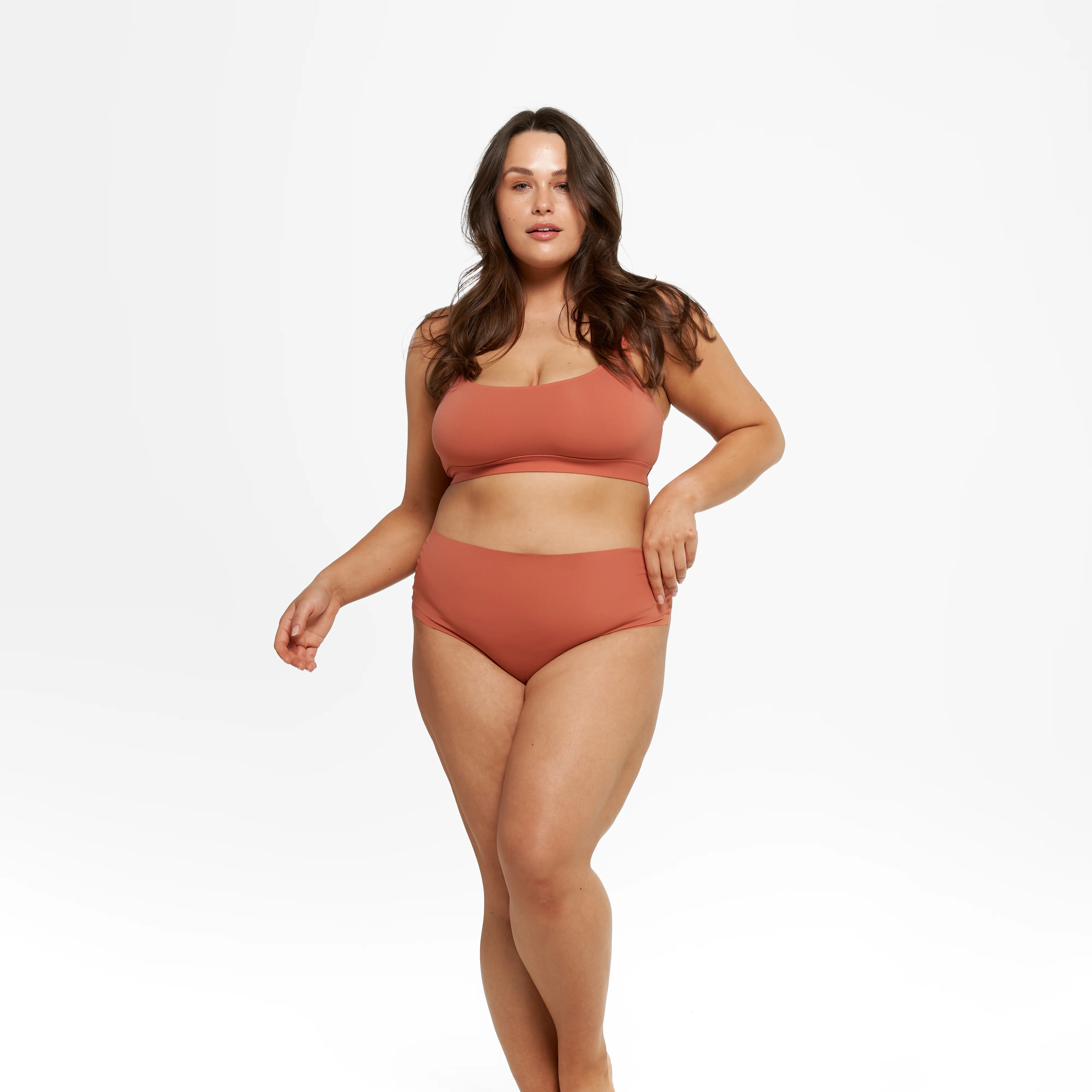 High-Rise Cheeky - Seamless Ultrasmooth 2.0 - Spice - Image 3