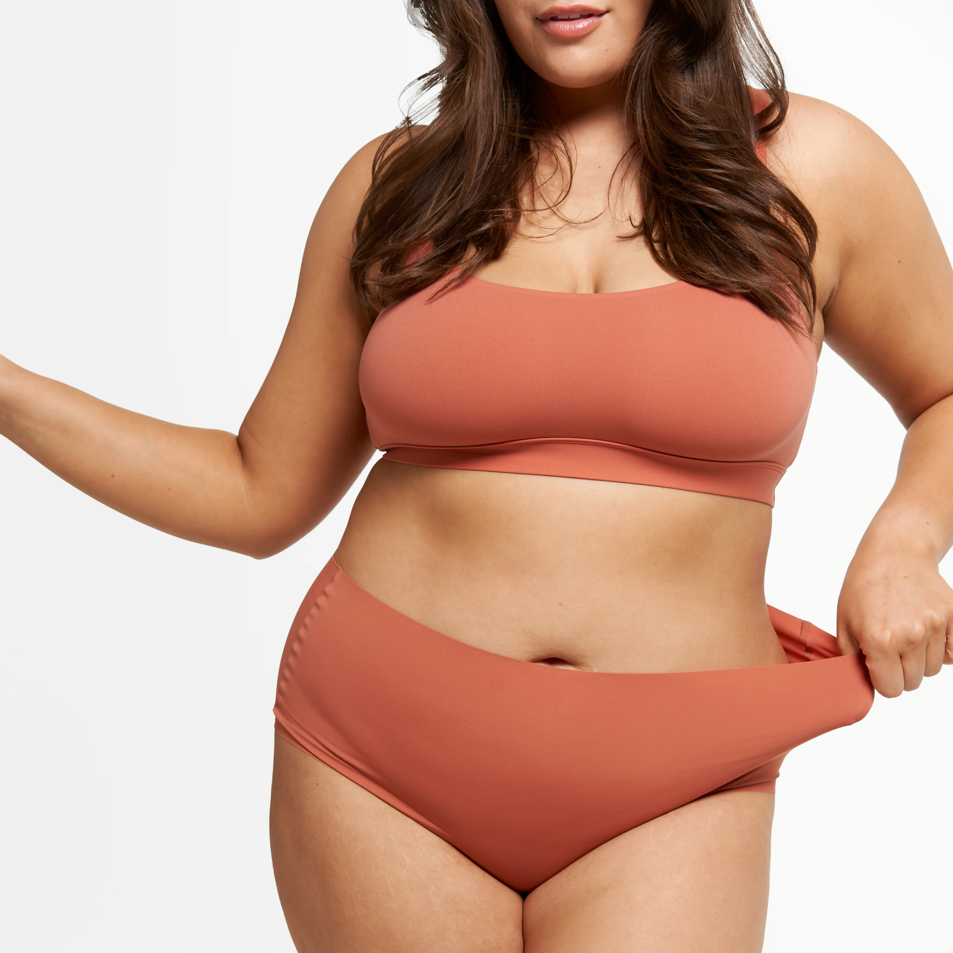 High-Rise Cheeky - Seamless Ultrasmooth 2.0 - Spice - Image 4