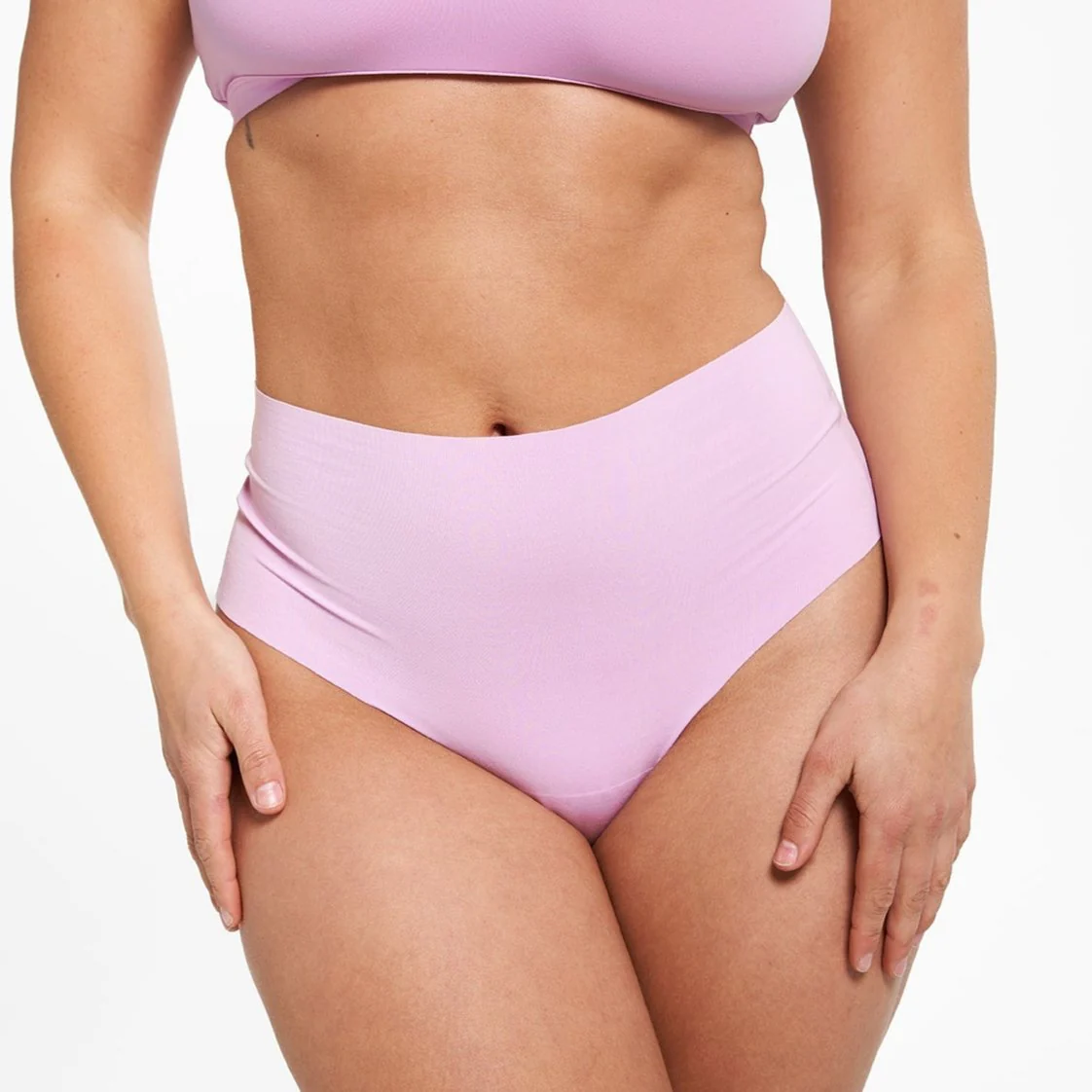 High-Rise Thong - Seamless Eco 2.0 - Candy - Image 5