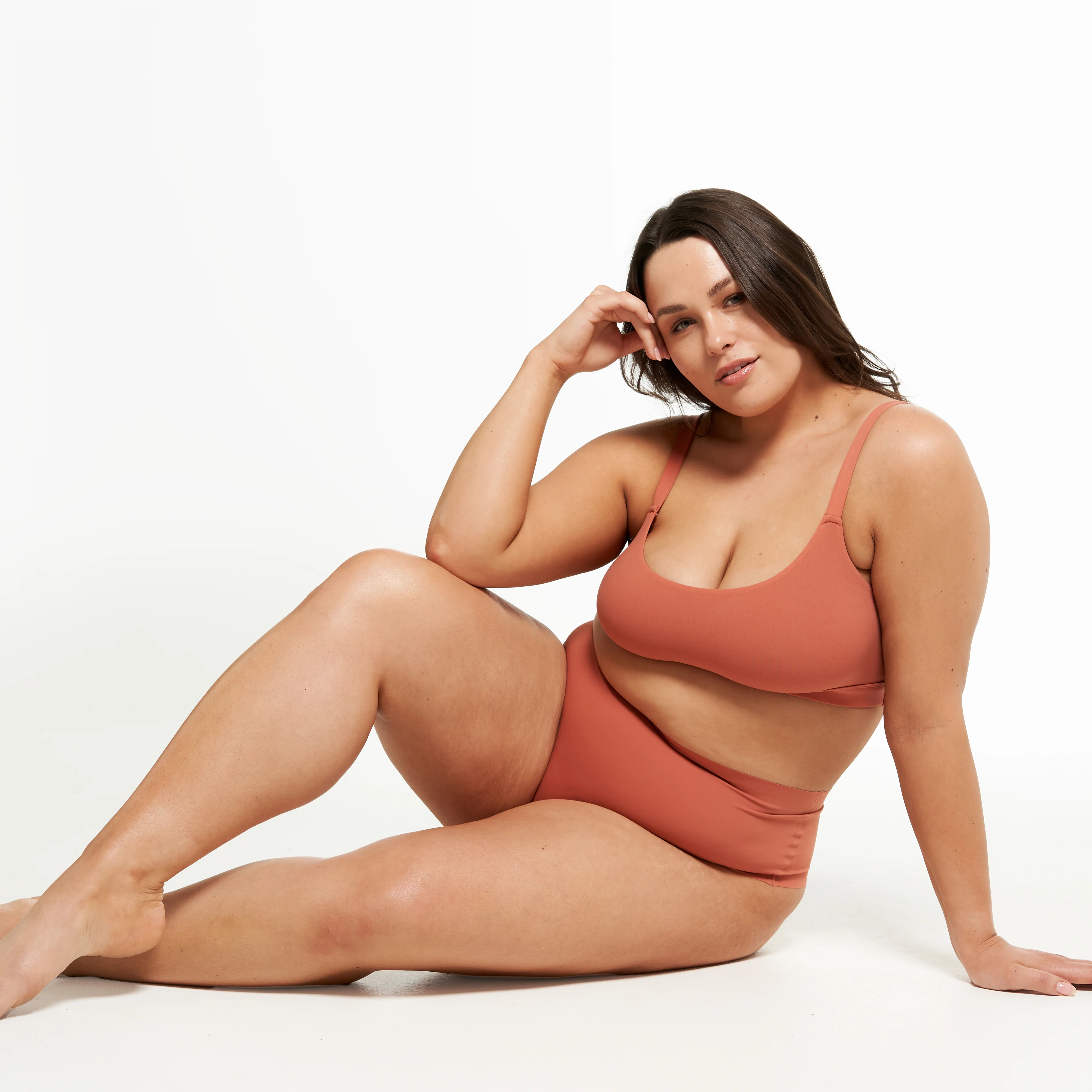 High-Rise Thong - Seamless Ultrasmooth 2.0 - Spice - Image 3