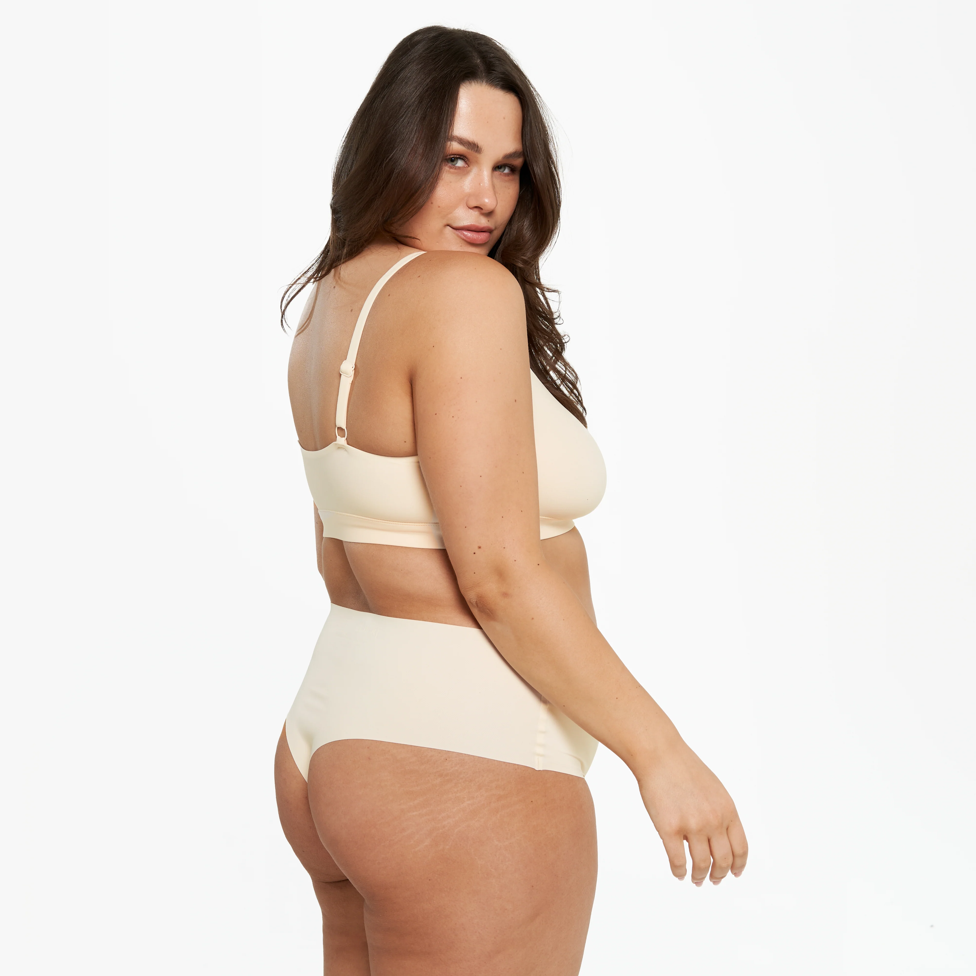 High-Rise Thong - Seamless Ultrasmooth 2.0 - Vanilla - Image 5