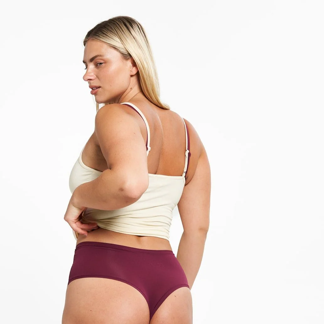High-Rise Thong - Super Stretch - Shiraz - Image 3