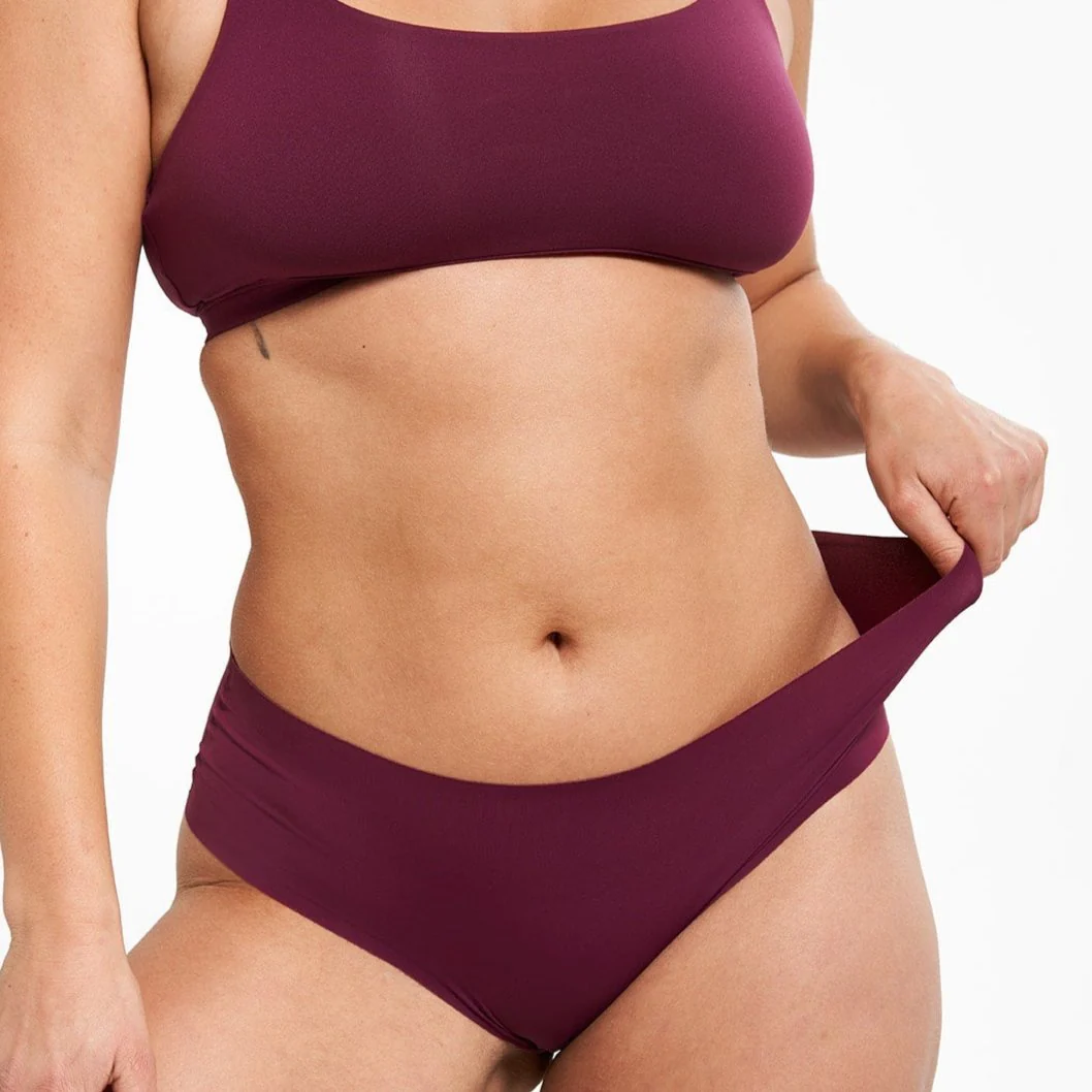 Mid-Rise Bikini Brief - Seamless Ultrasmooth 2.0 - Shiraz - Image 5