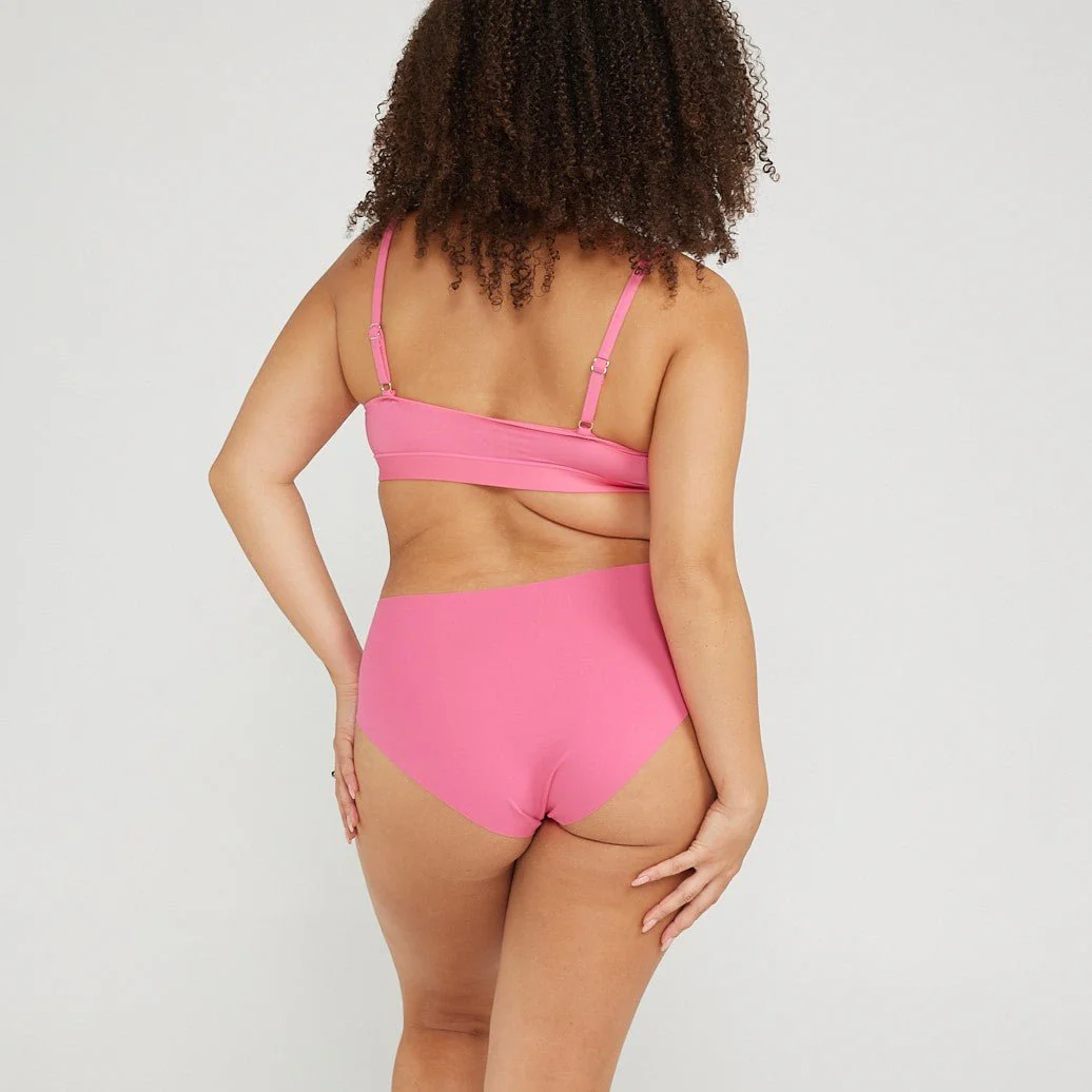 Mid-Rise Bikini - Seamless Cotton - Confetti - Image 4