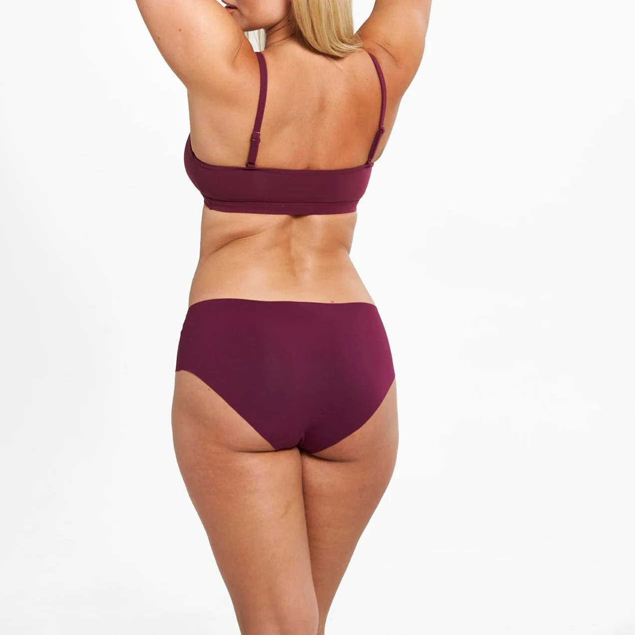 Mid-Rise Bikini - Seamless Eco 2.0 - Shiraz - Image 5