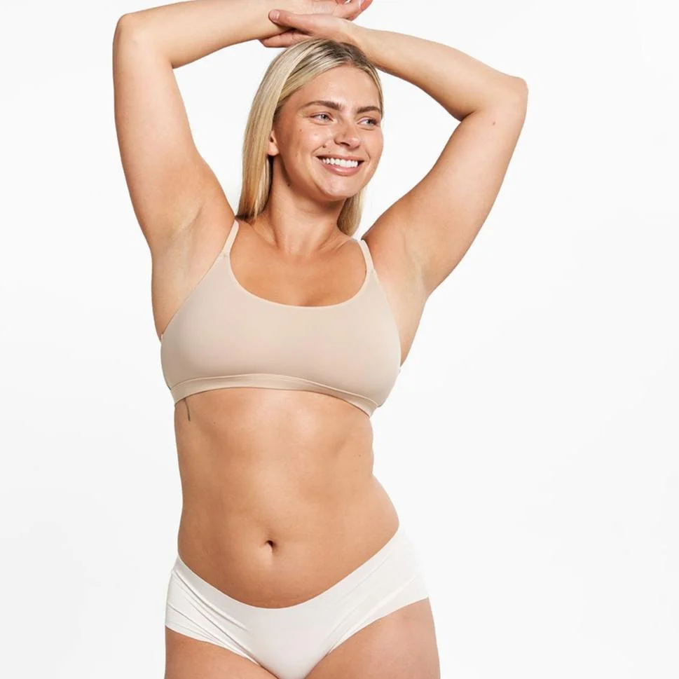 Mid-Rise Bikini - Seamless Eco 2.0 - Vanilla - Image 3