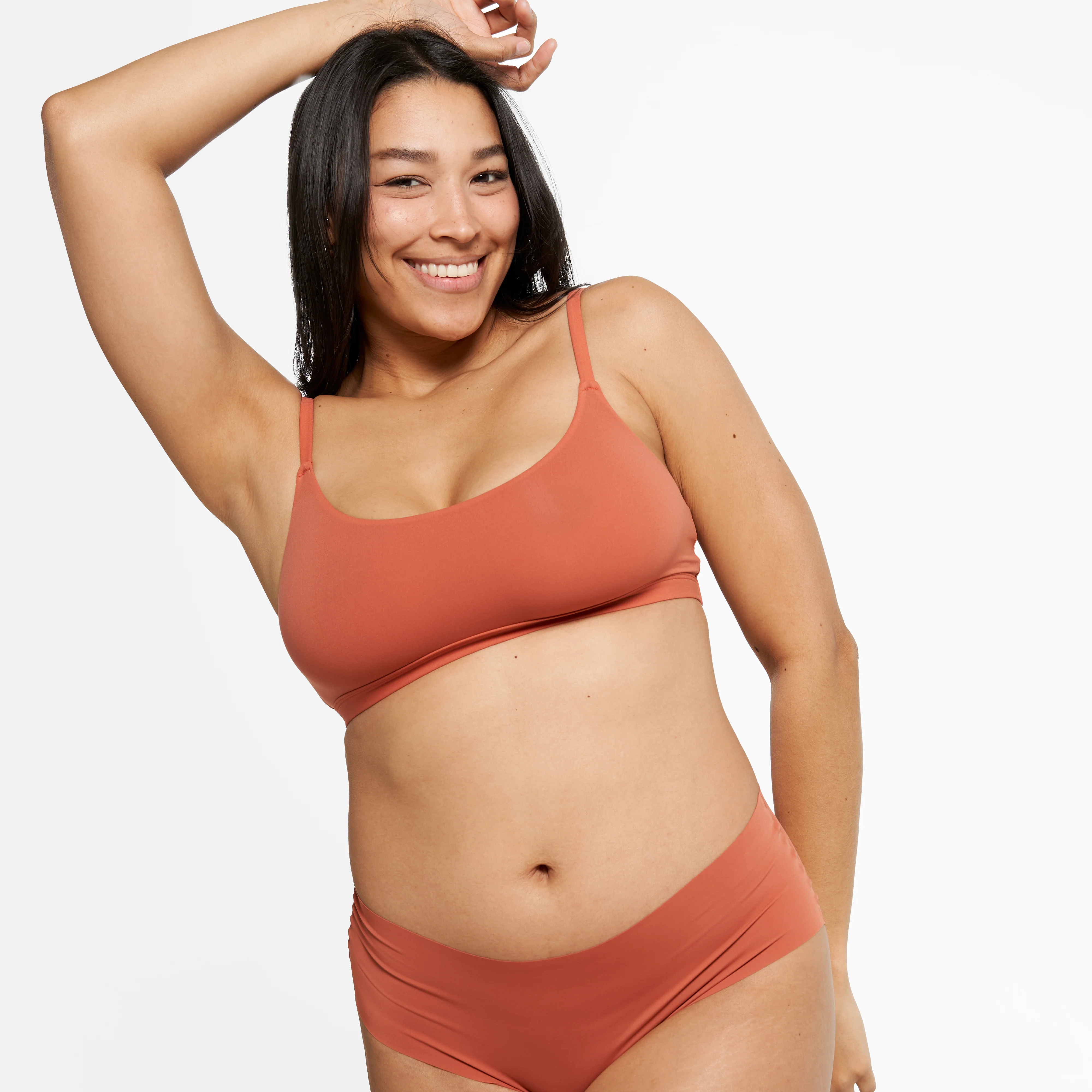 Mid-Rise Cheeky - Seamless Ultrasmooth 2.0 - Spice - Image 4