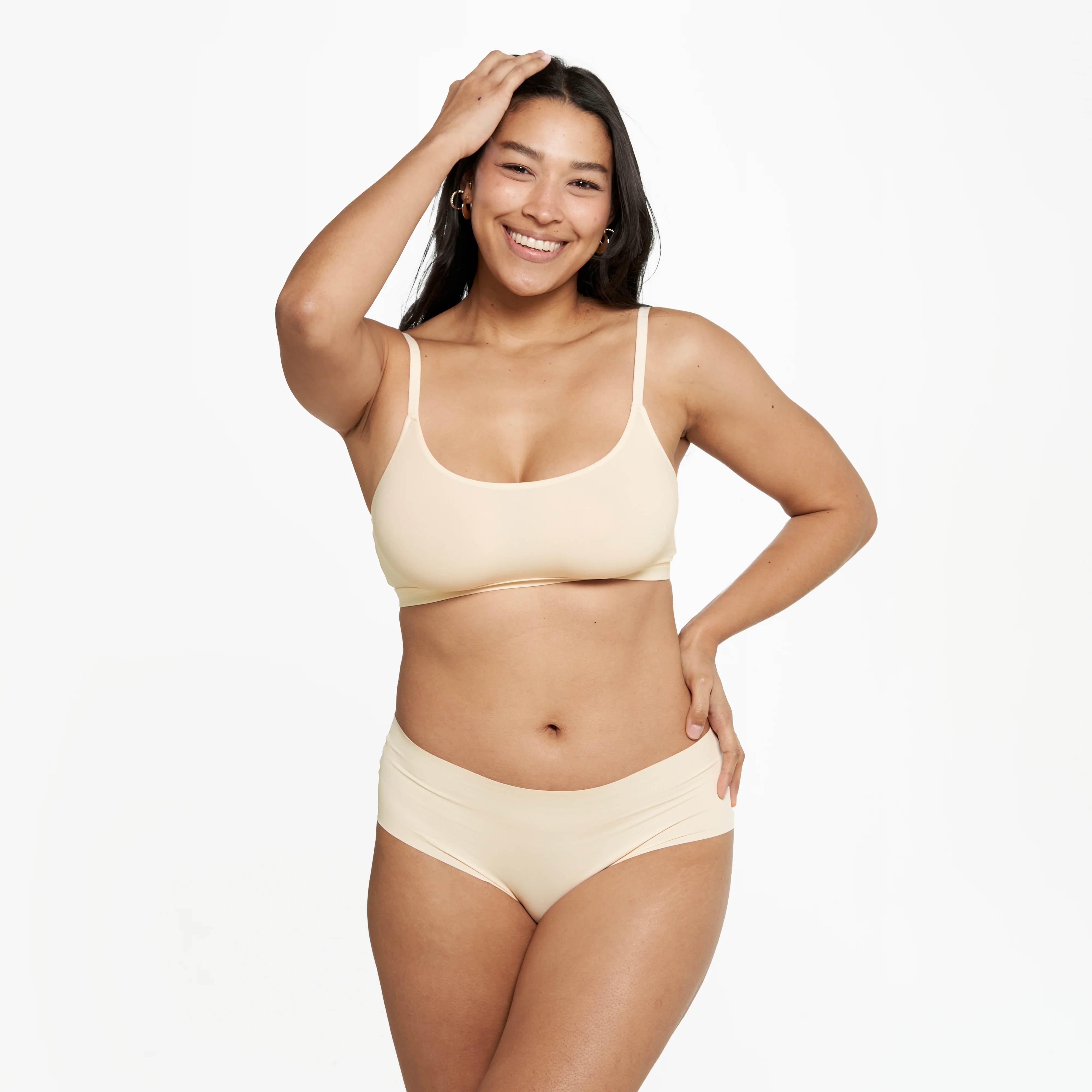 Mid-Rise Cheeky - Seamless Ultrasmooth 2.0 - Vanilla - Image 3