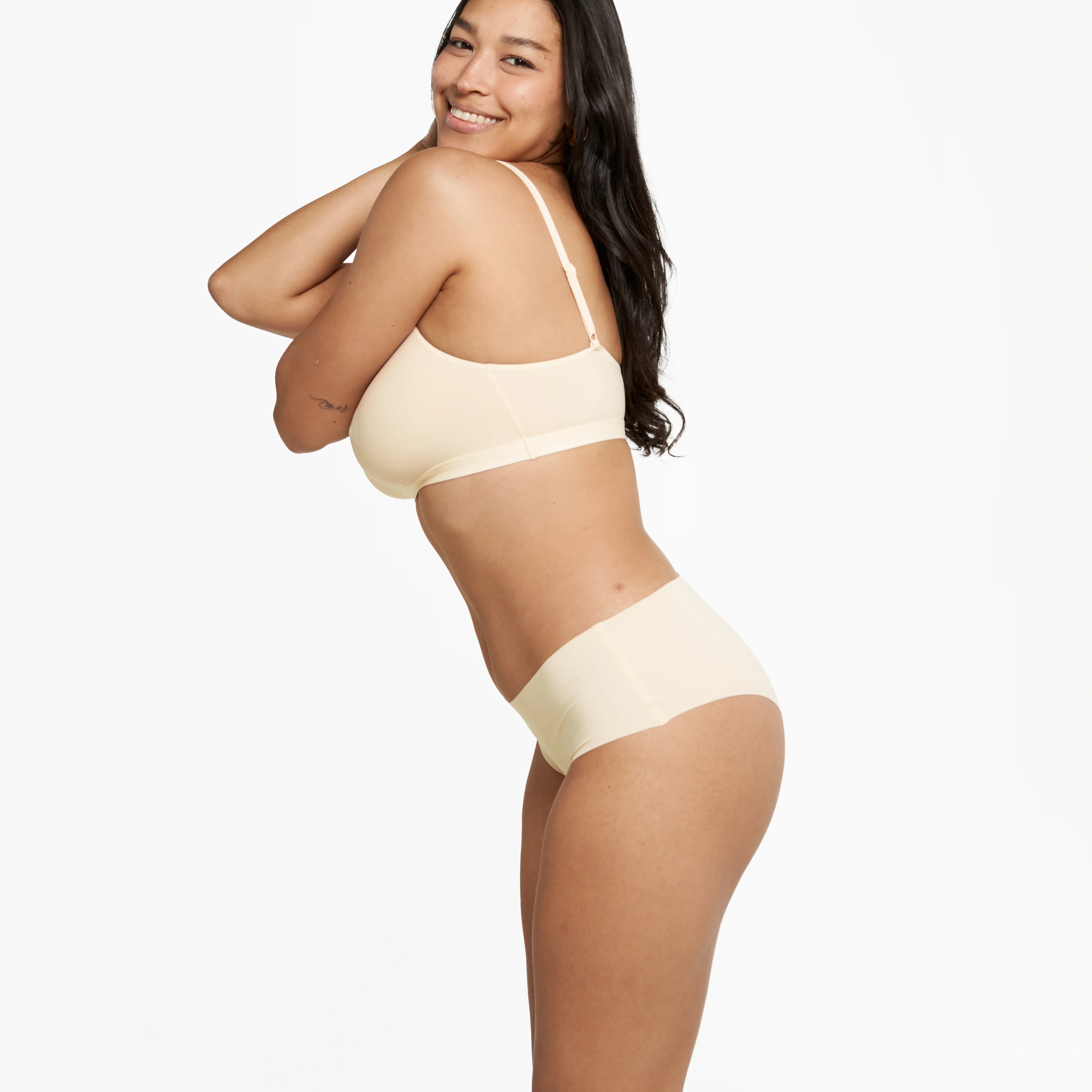 Mid-Rise Cheeky - Seamless Ultrasmooth 2.0 - Vanilla - Image 5