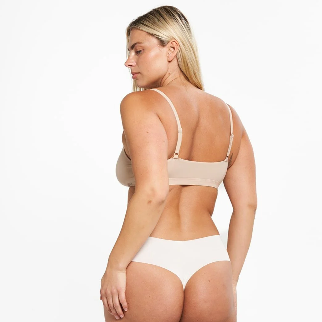 Mid-Rise Thong - Seamless Eco 2.0 - Vanilla - Image 3