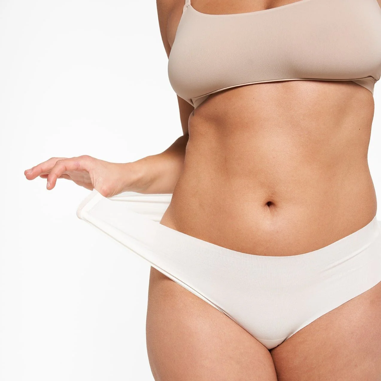 Mid-Rise Thong - Seamless Eco 2.0 - Vanilla - Image 5