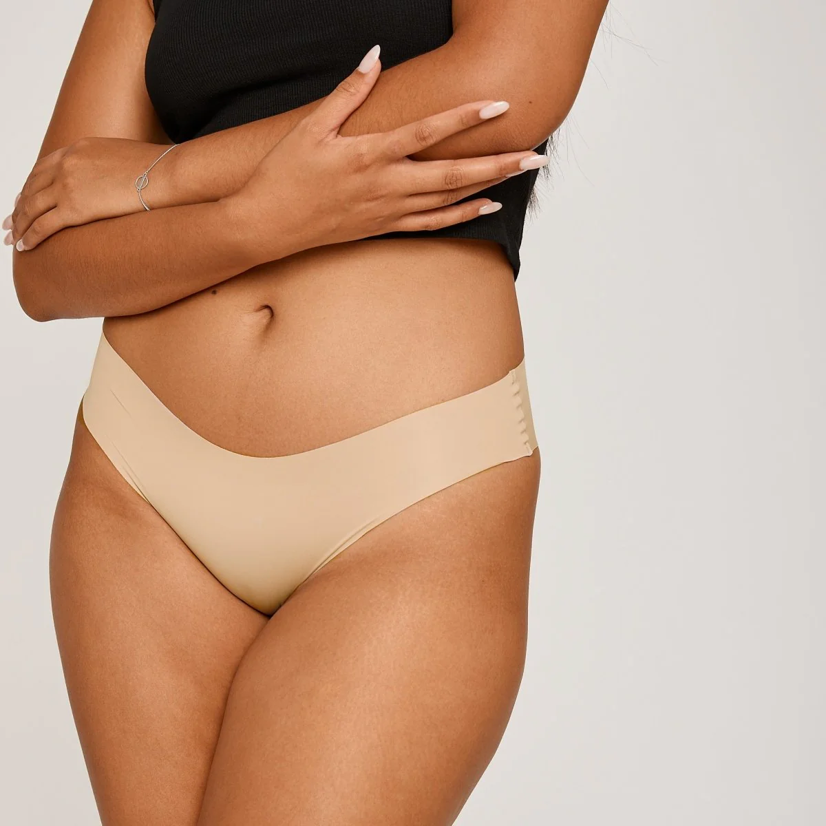 Original-Rise Cheeky - Seamless Ultrasmooth - Latte - Image 3