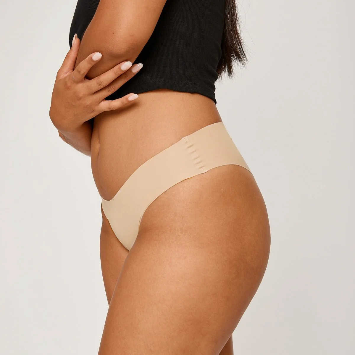 Original-Rise Cheeky - Seamless Ultrasmooth - Latte - Image 4