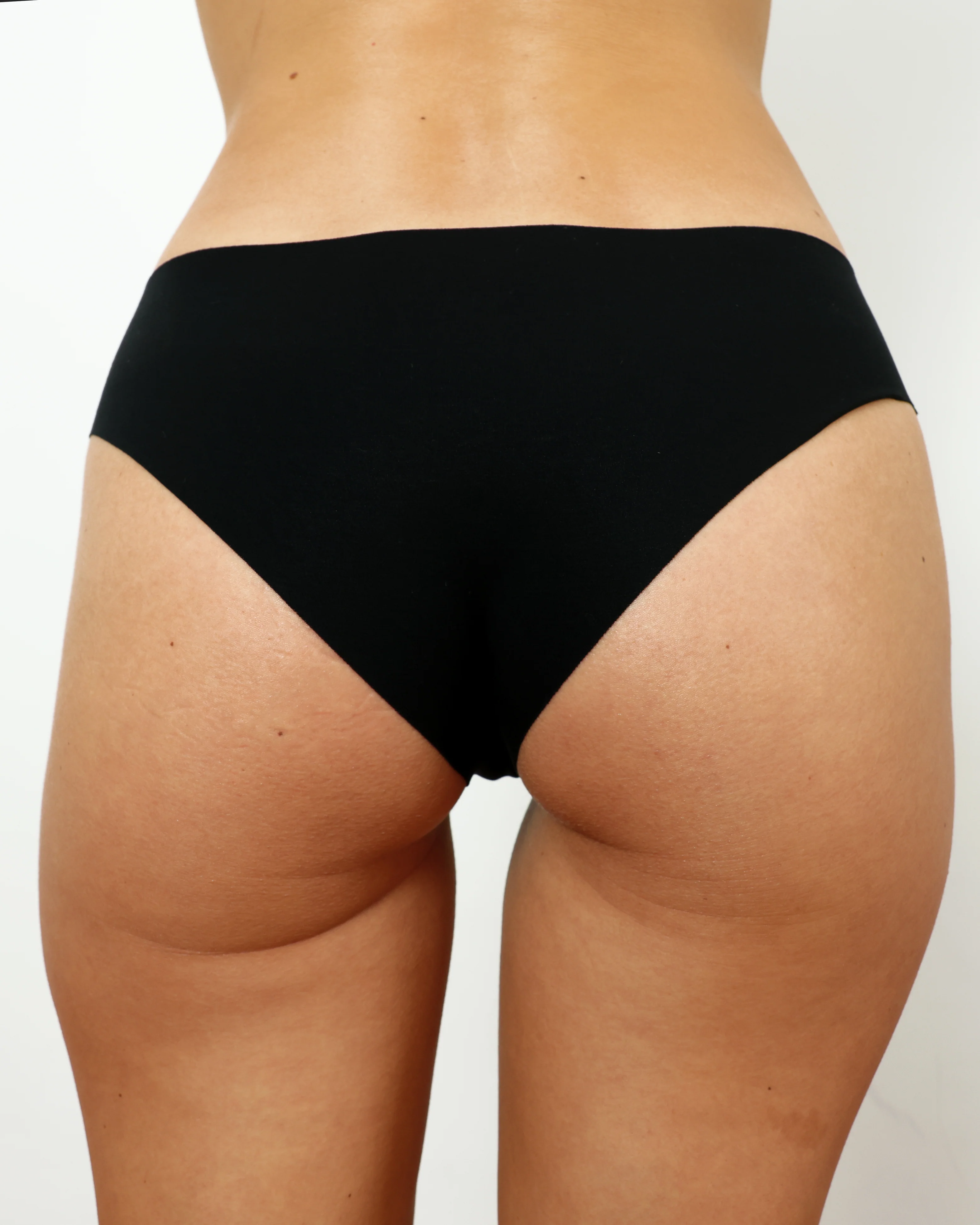 Original-Rise Cheeky - Seamless Cotton - Black - Image 6
