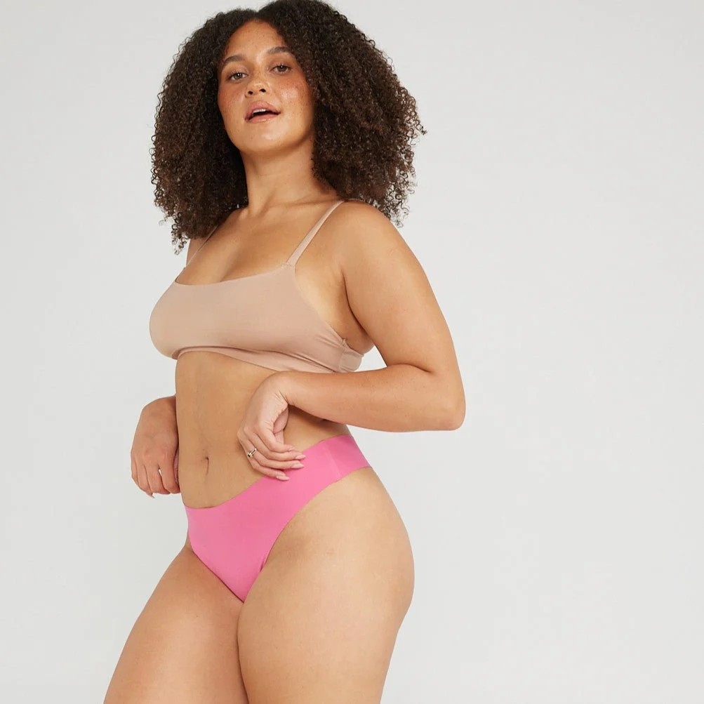 Original-Rise Thong - Seamless Cotton - Confetti