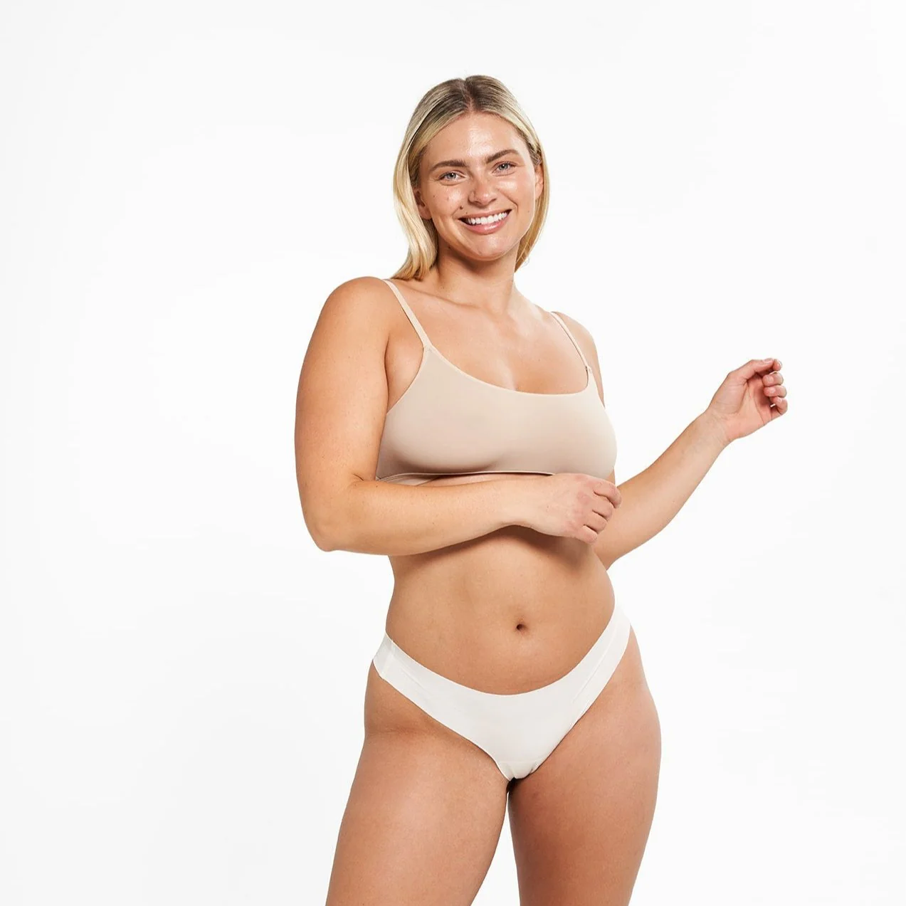 Original-Rise Thong - Seamless Eco 2.0 - Vanilla - Image 4