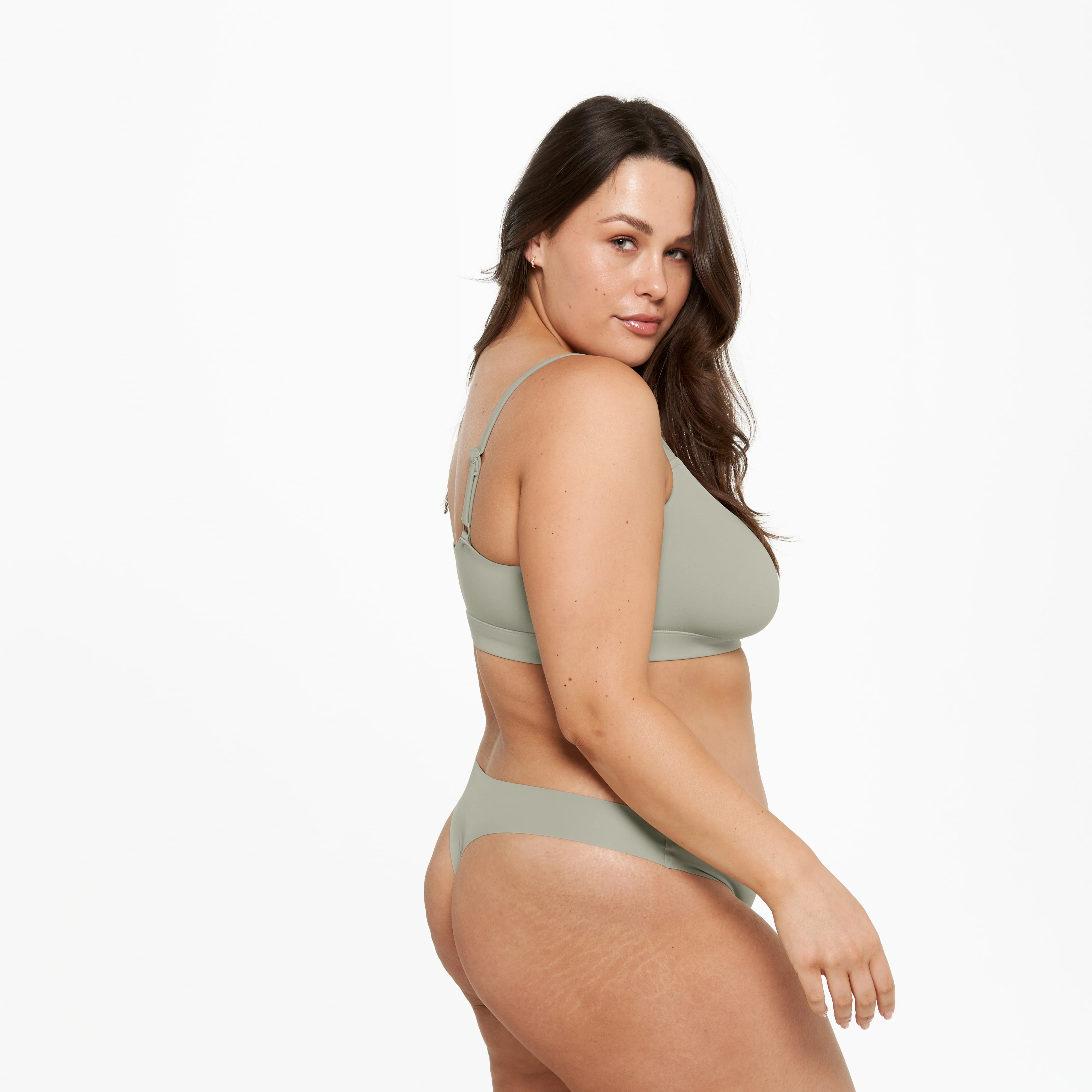 Original-Rise Thong - Seamless Ultrasmooth 2.0 - Moss - Image 3