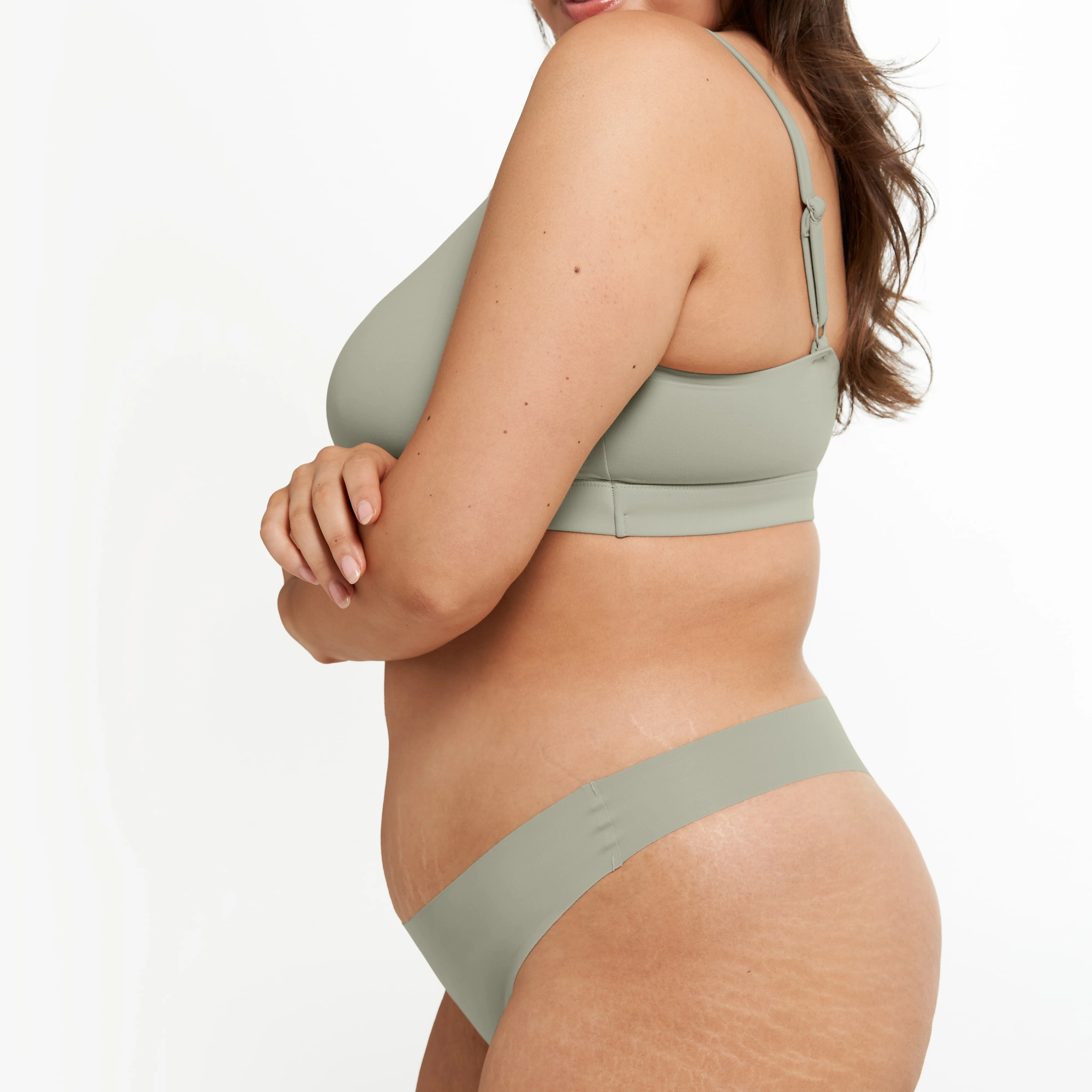 Original-Rise Thong - Seamless Ultrasmooth 2.0 - Moss - Image 4