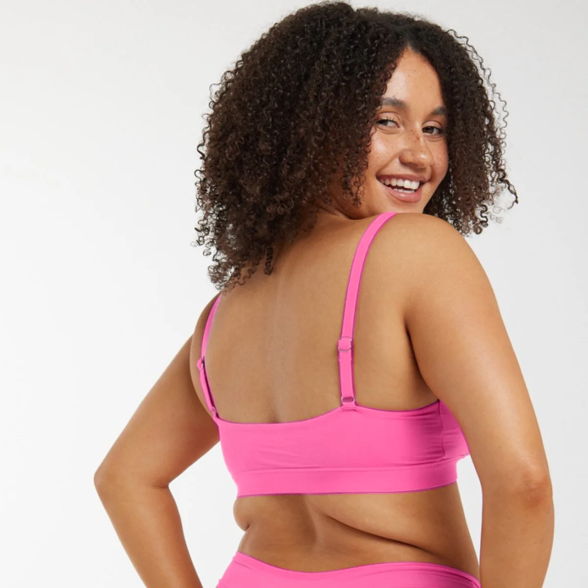Scoop Bralette - Super Stretch - Confetti - Image 2